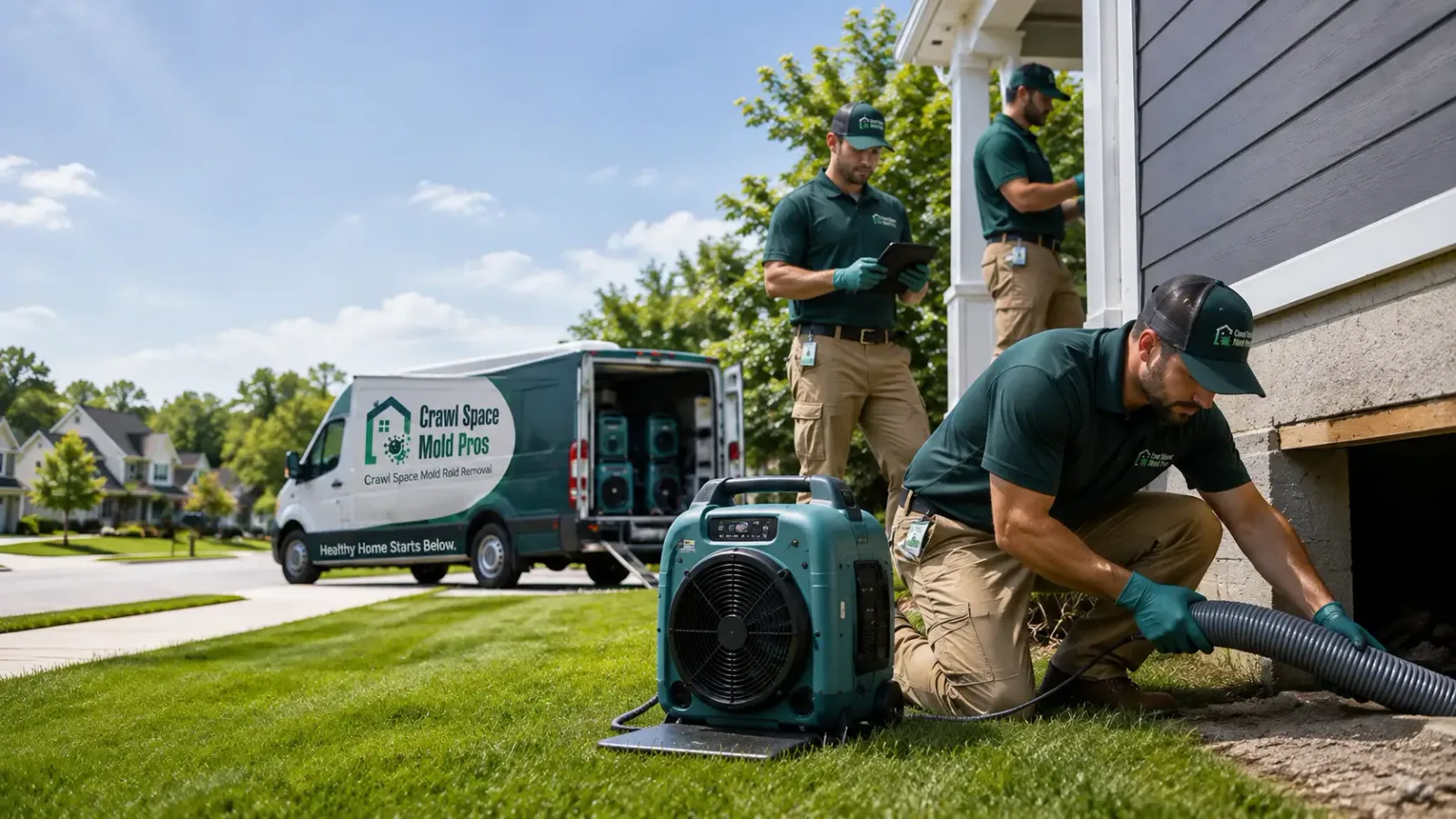 Crawl Space Mold Removal in Harmony, NC